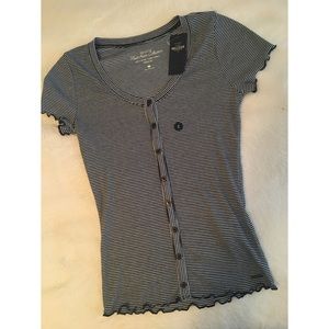 brand new with tags hollister striped shirt